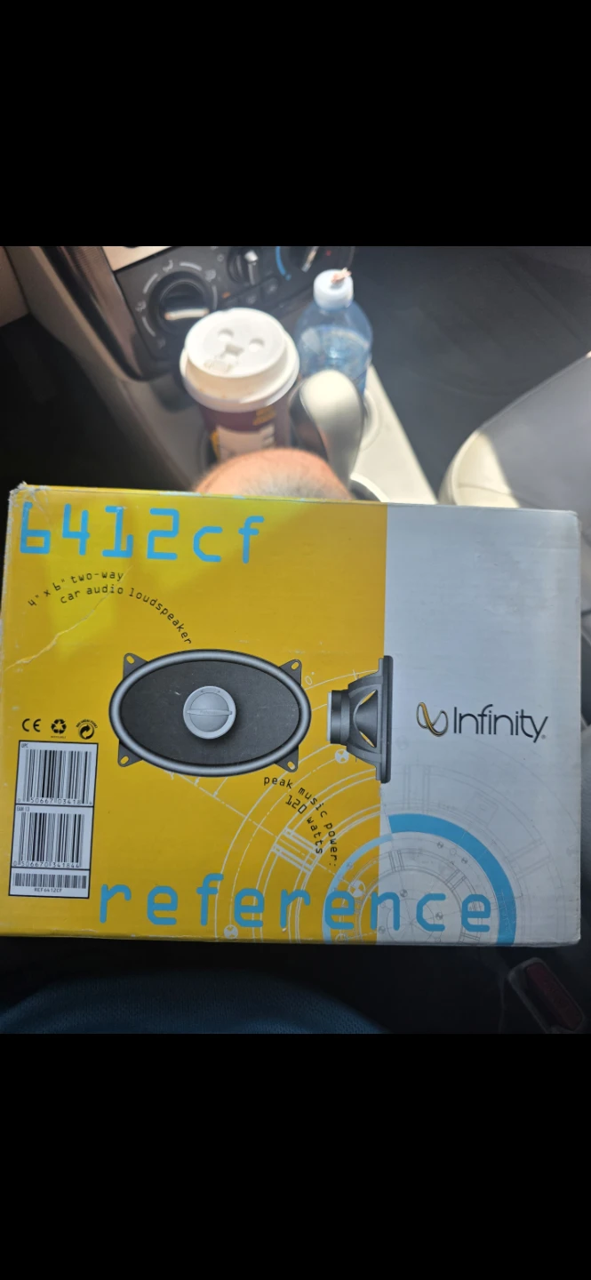 Infinity Reference 6412cf 4" x 6" Car Speakers