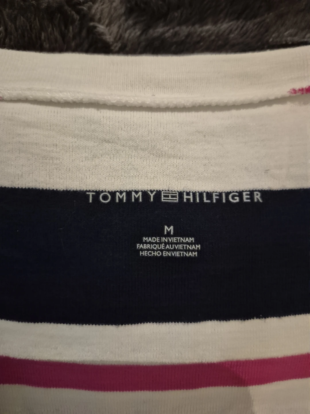 Tommy Hilfiger striped v-neck t-shirt - photo 4