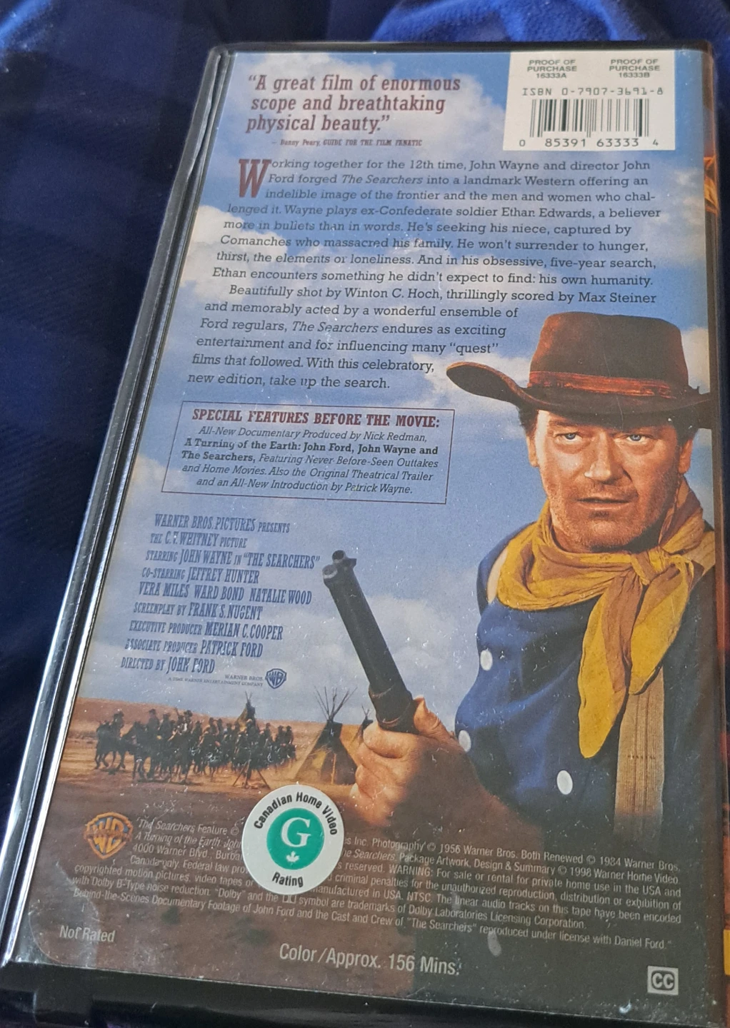 The Searchers VHS Special Edition - photo 2
