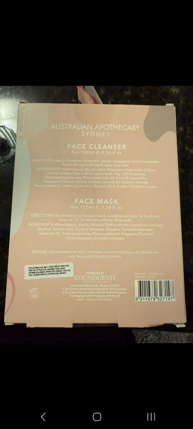 Australian Pink Clay Face Cleanser & Face Mask Duo - photo 2