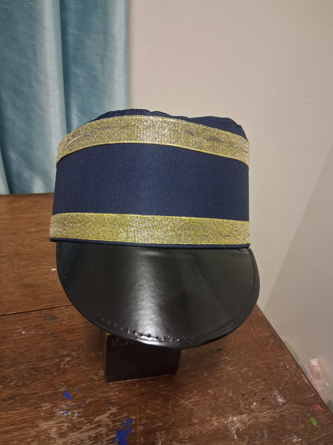 Navy Blue Conductors Train Costume Hat