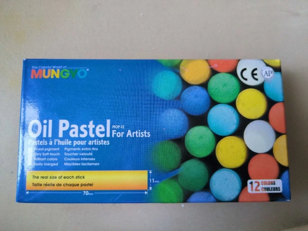 Box of 12 Oil Pastels