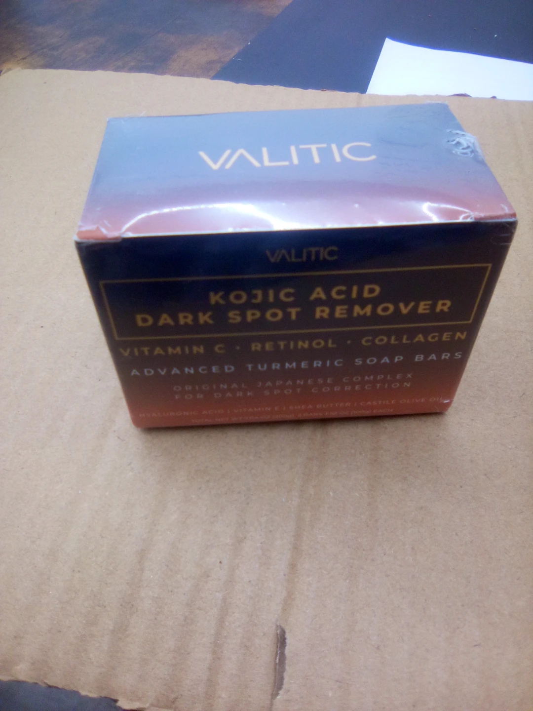 Valitic Kojic Acid Dark Spot Remover Soap Bars