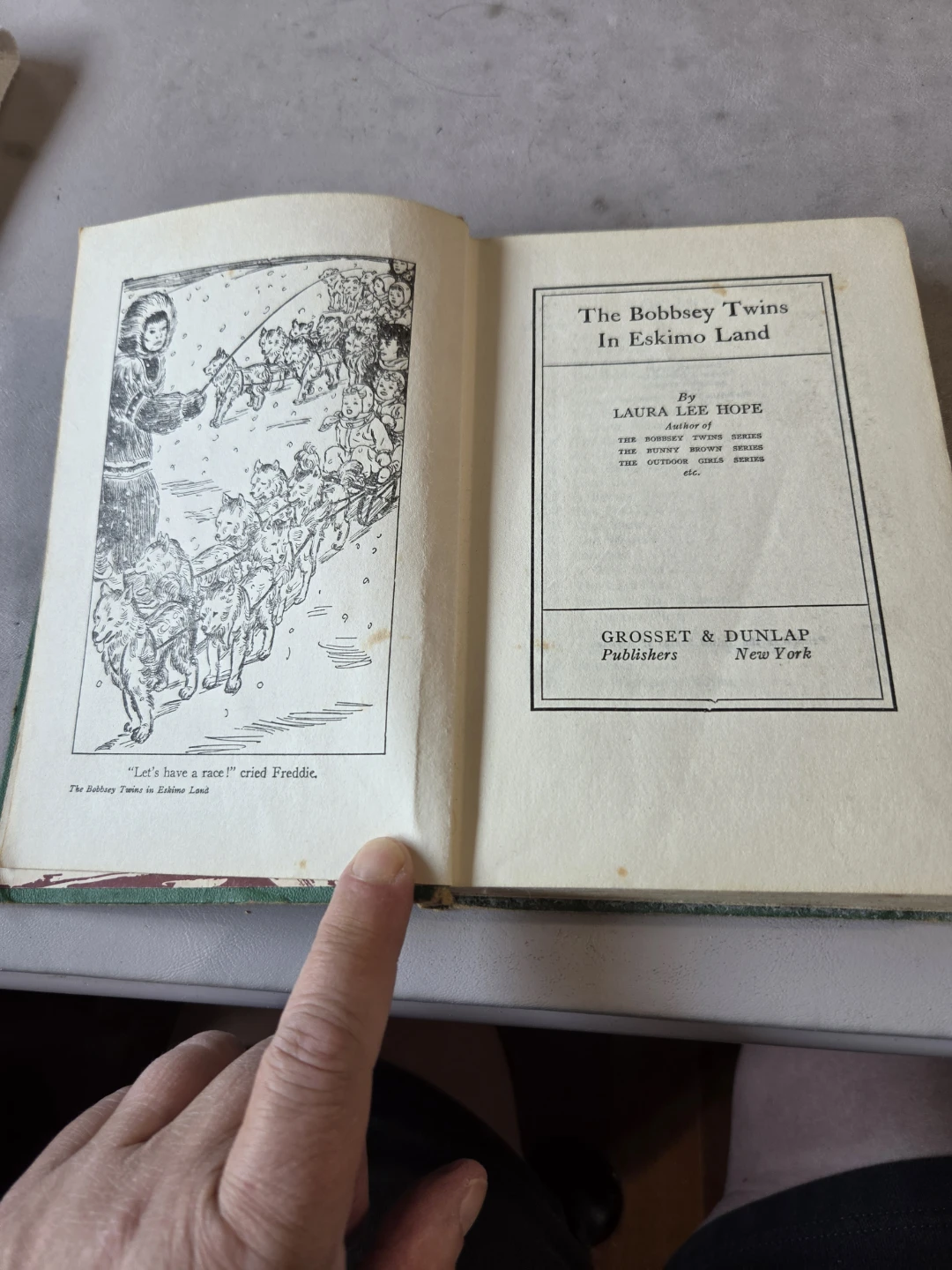 The Bobbsey Twins In Eskimo Land by Laura Lee Hope - photo 2