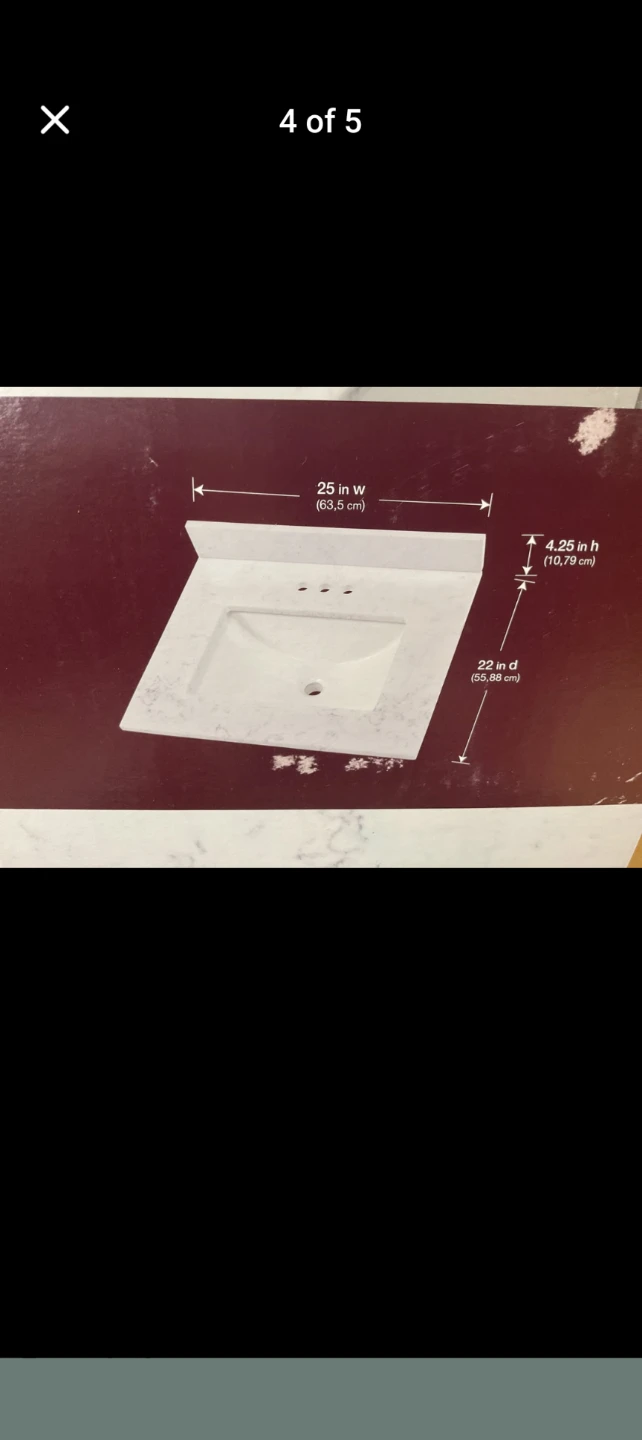 Bathroom sink - no vanity - photo 3
