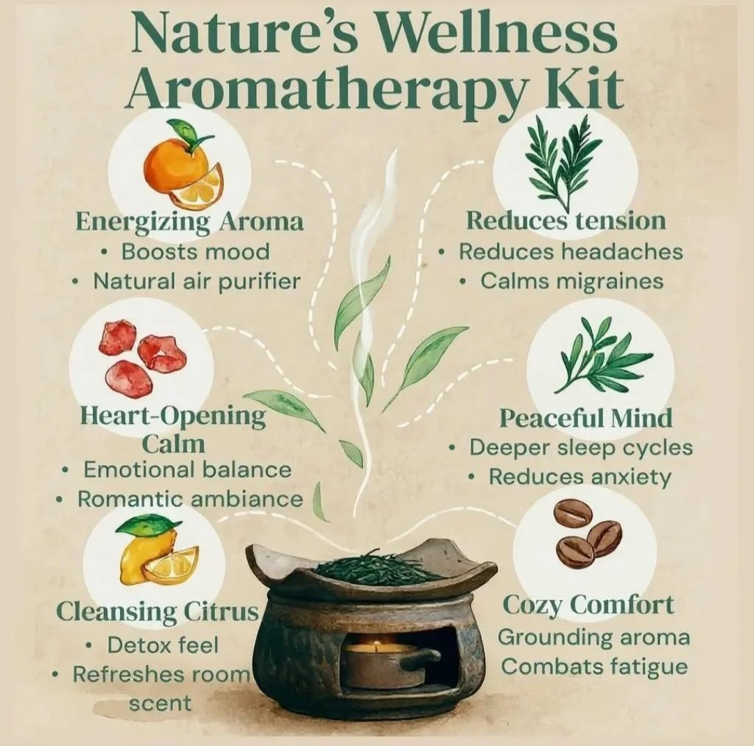 Nature's Wellness Aromatherapy Herb Burner Kit - photo 5