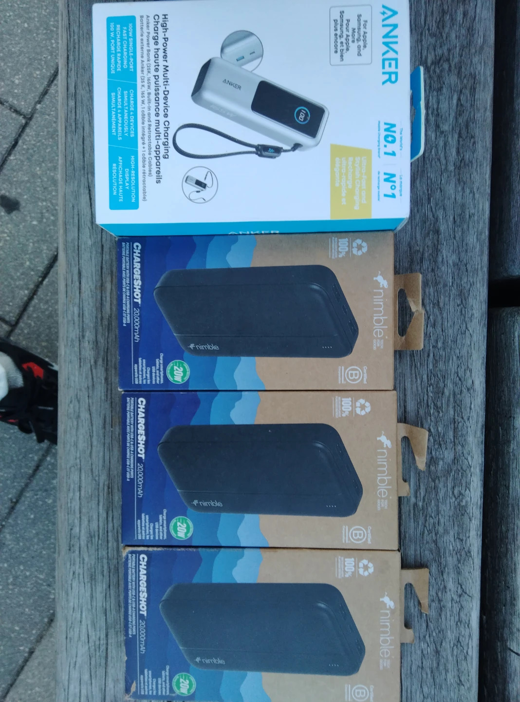 Anker Power Bank and Nimble Portable Chargers - photo 2