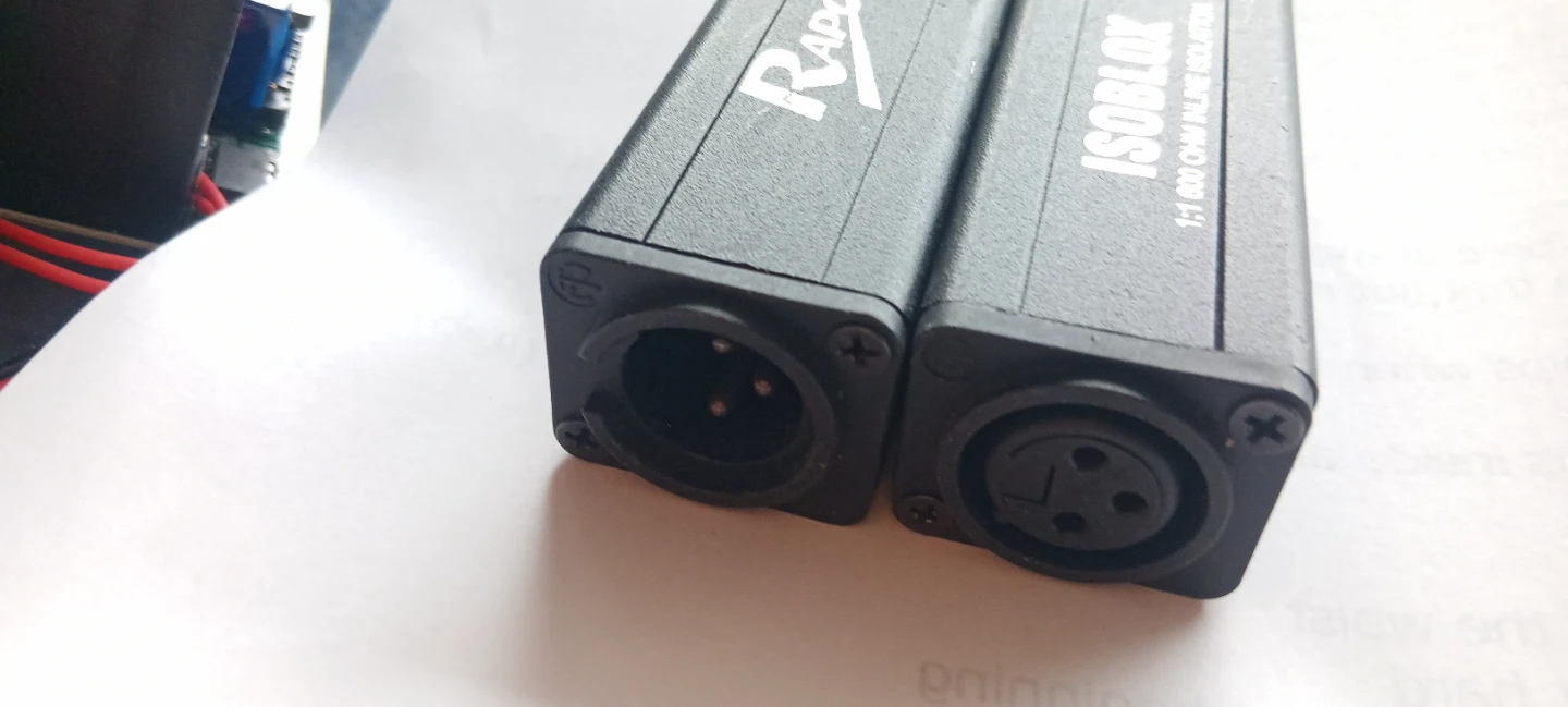 Pair of Rapco Isoblox 1:1 600 Ohm Inline Isolation Transformers - photo 2