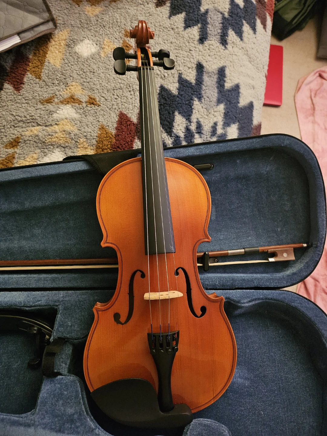 Acoustic 4/4Violin with Case and Bow - photo 2