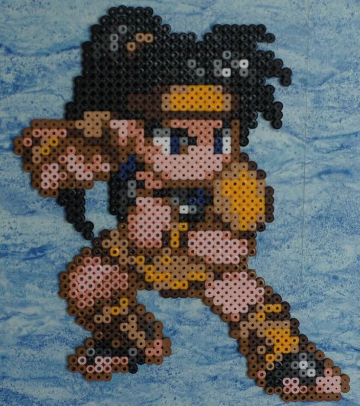 Anime Character Perler Bead Art Collection - photo 4
