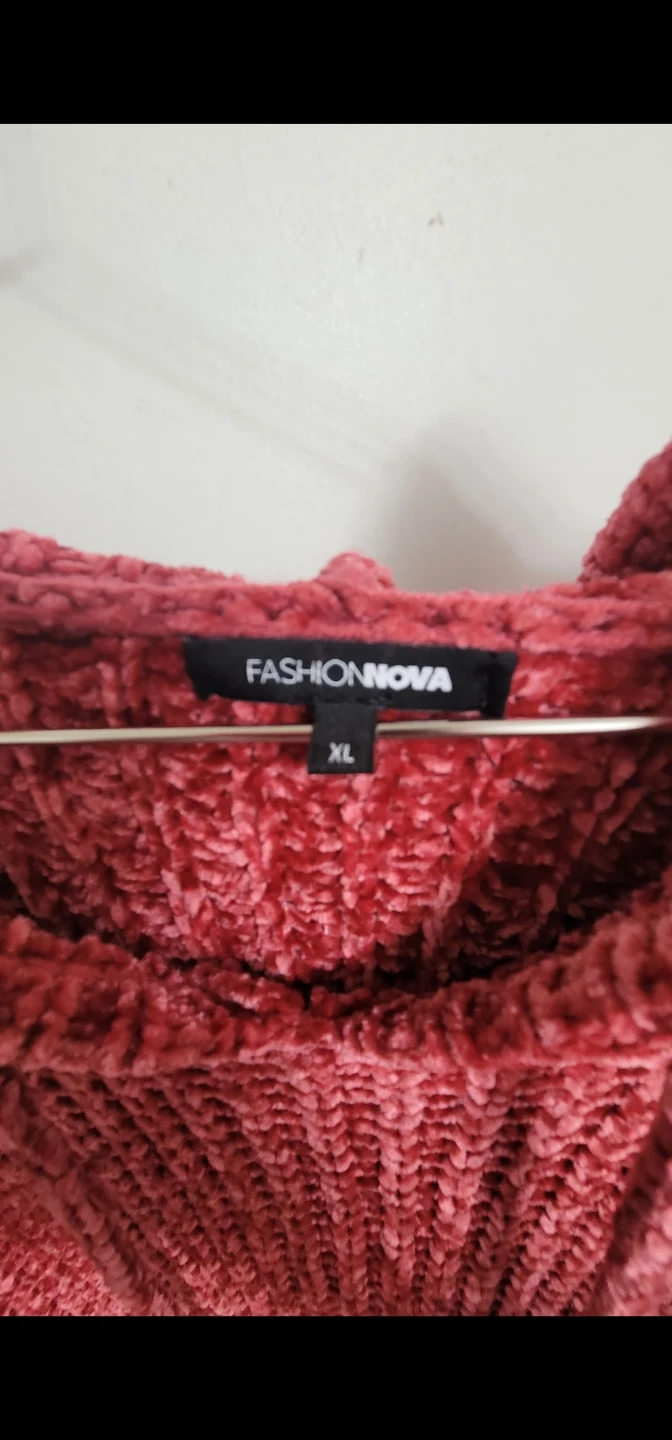 Fashion Nova Chenille Hoodie XL - photo 3