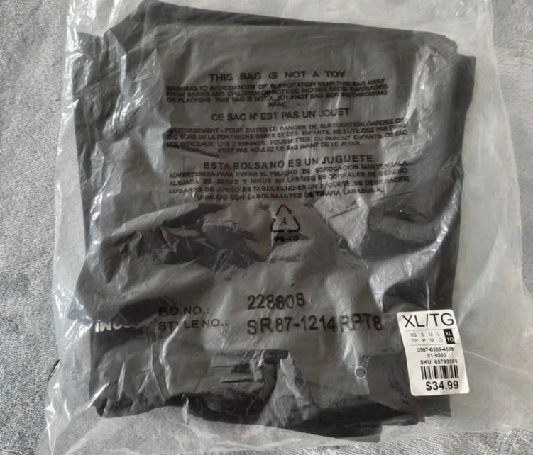 Brand New Black Workout Leggings Size XL - photo 4