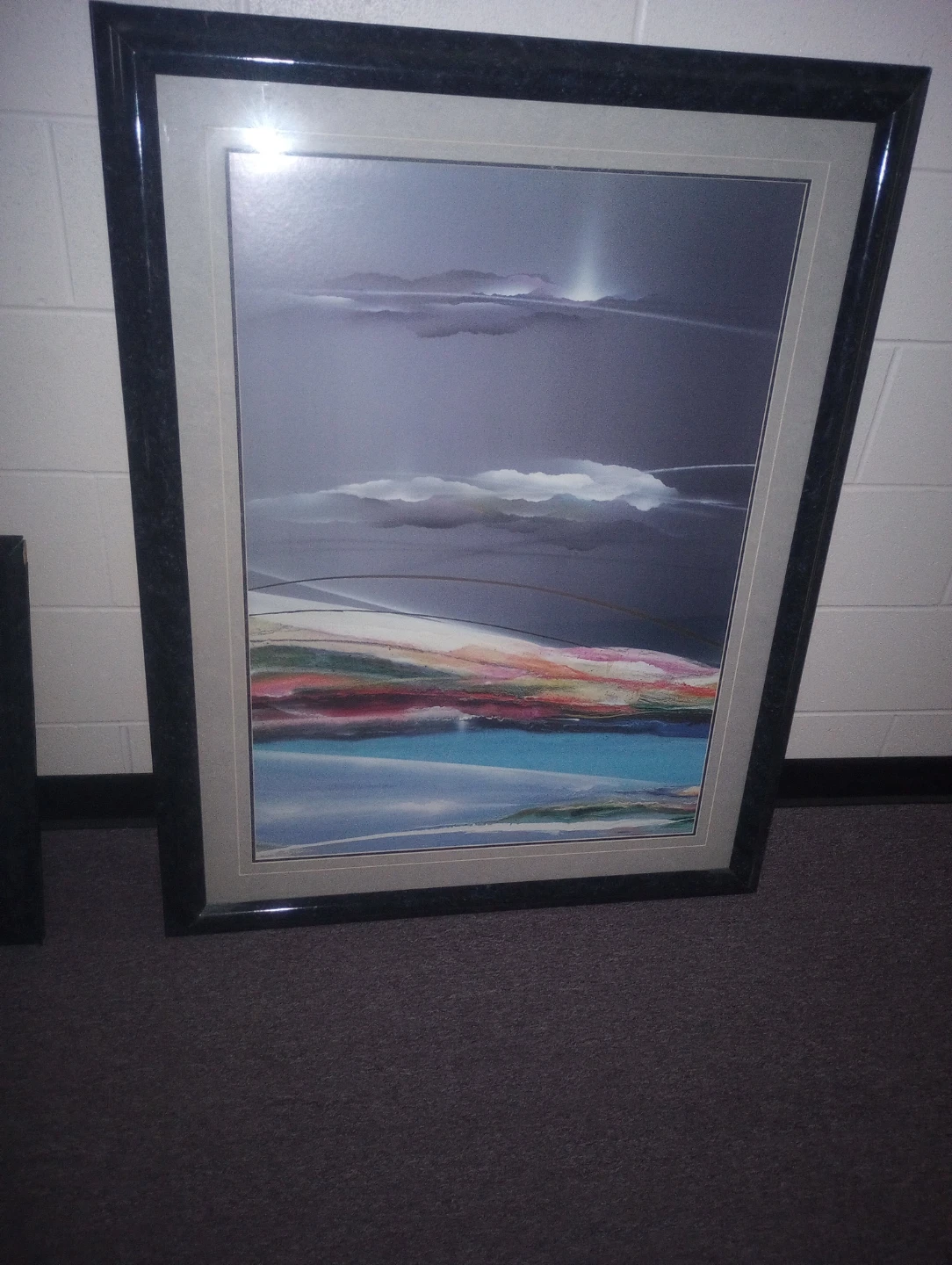 Two Framed Landscape Prints - photo 2
