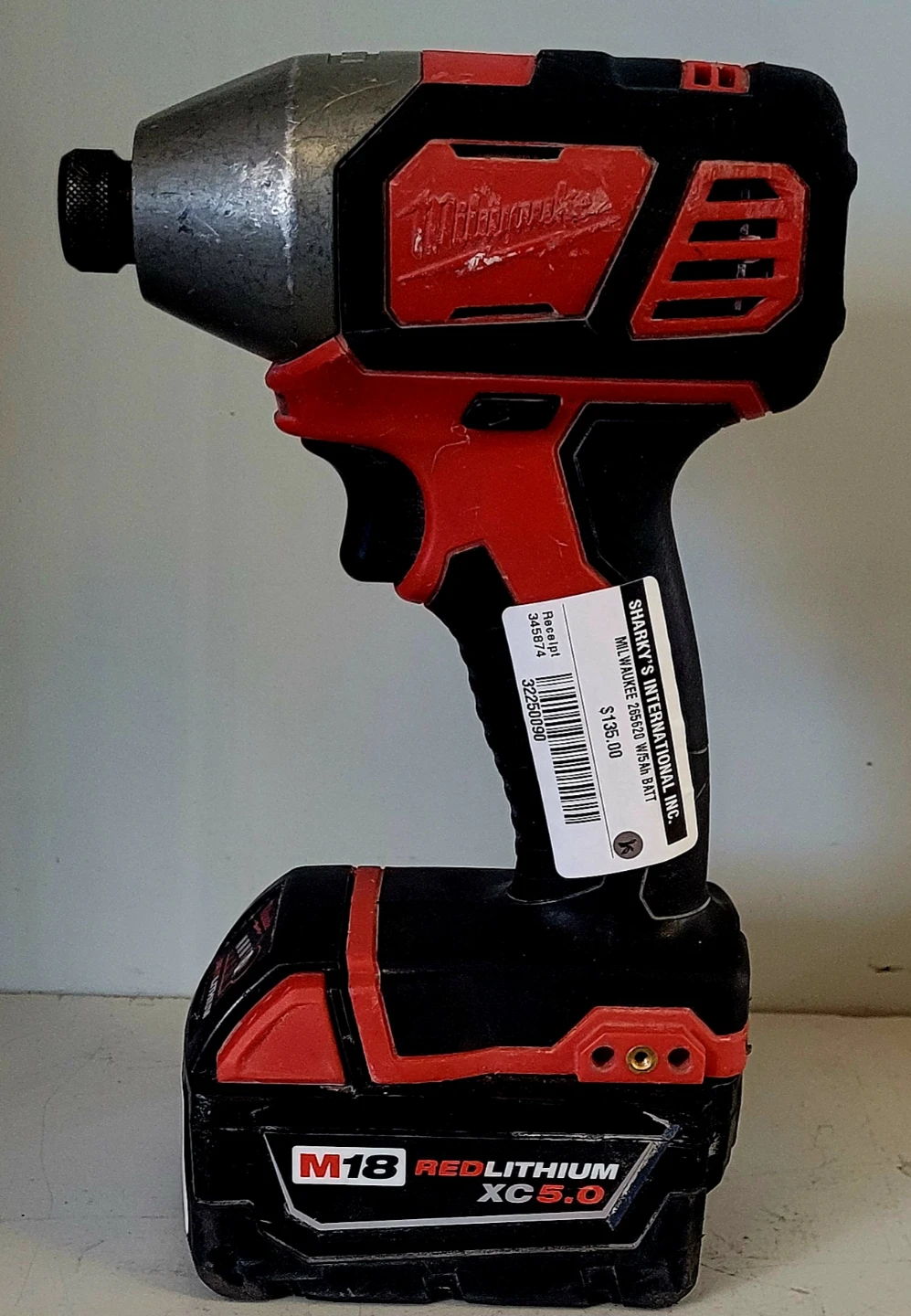 M18 Milwaukee 1/4" Hex Impact Driver  2656-20 (32250090)