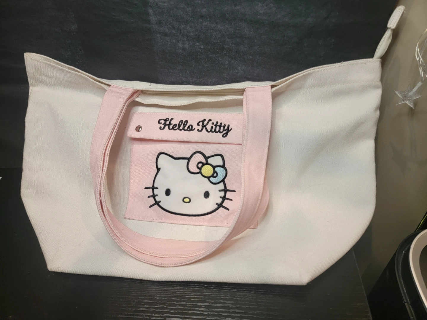 Hello Kitty Canvas Tote Bag