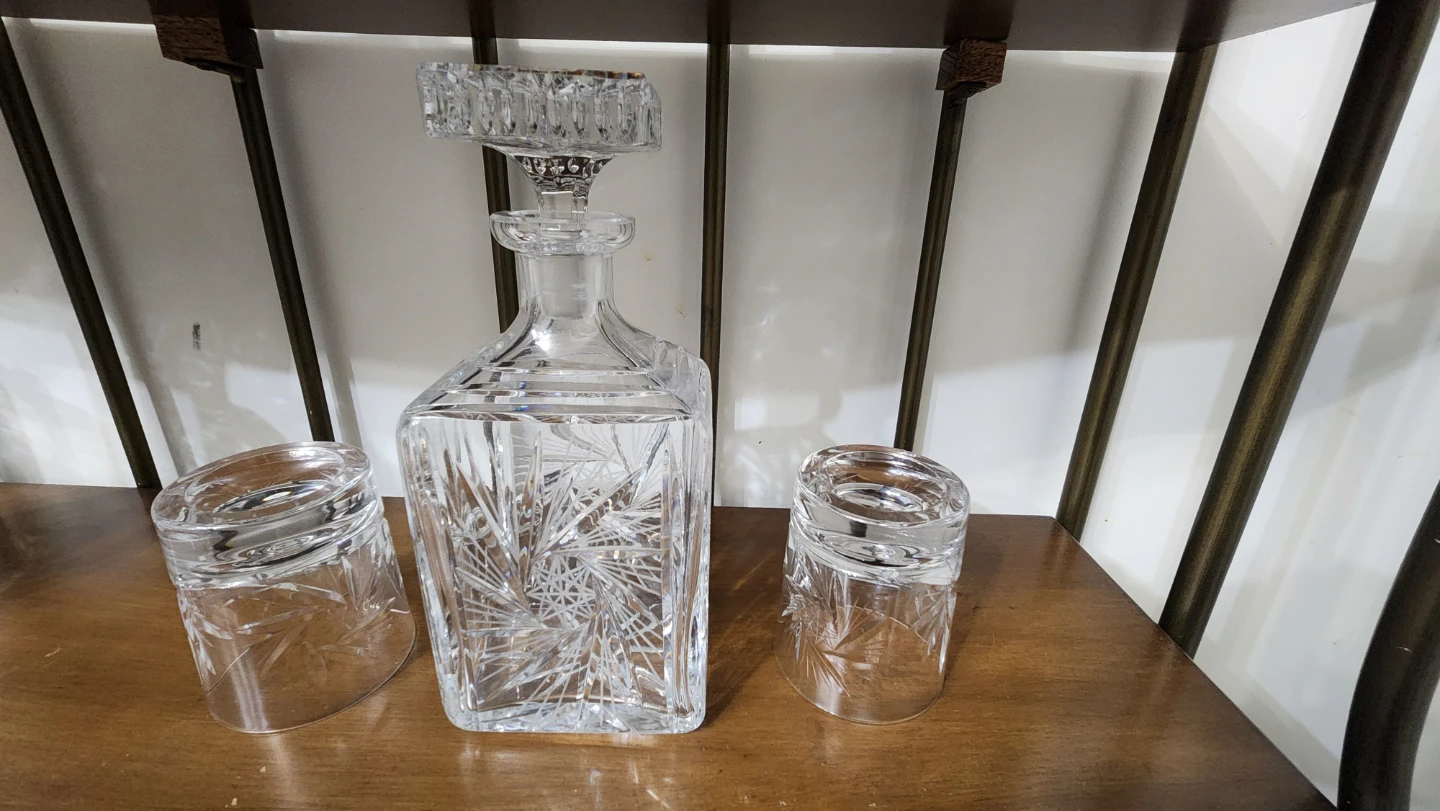 Crystal Whiskey Decanter Set - photo 5