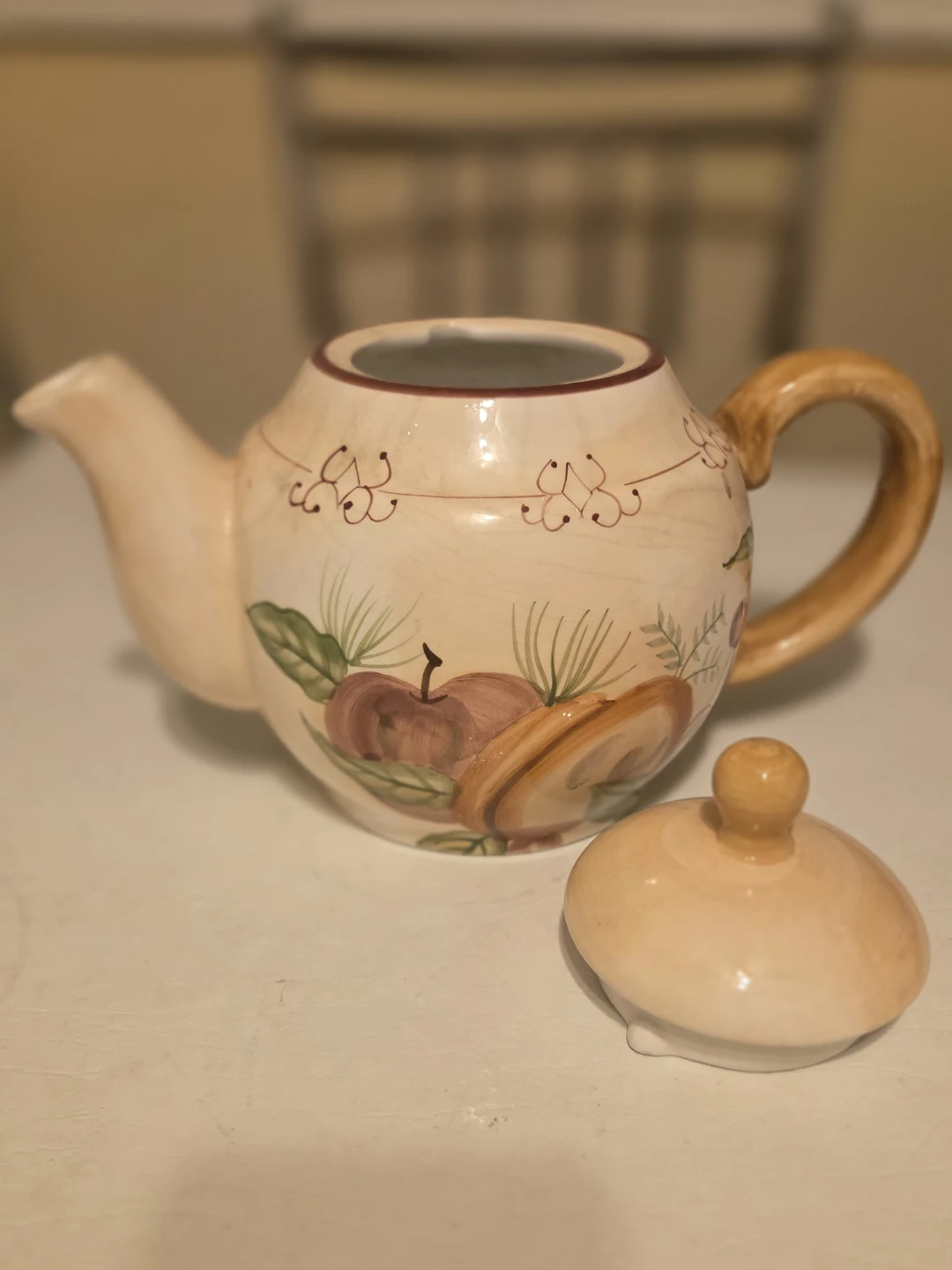 Crate & Barrel Ceramic Teapot - photo 2