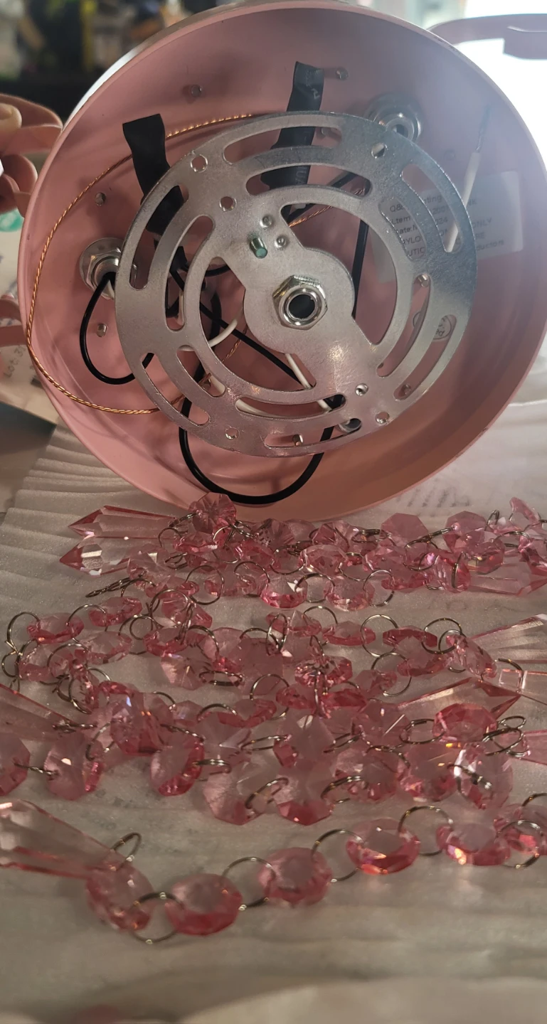 New MiniPink Crystal Chandelier - photo 4
