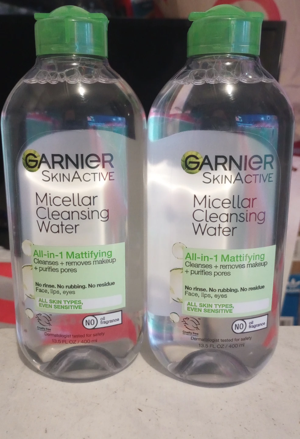 Garnier SkinActive Micellar Cleansing Water - 2 pack
