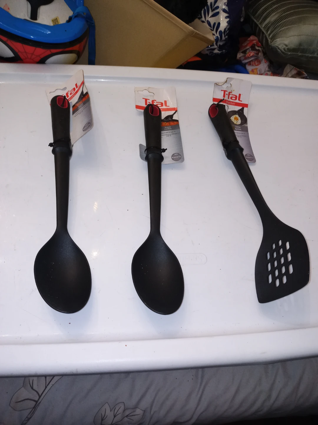 3 T-Fal Plastic Utinsils - New!