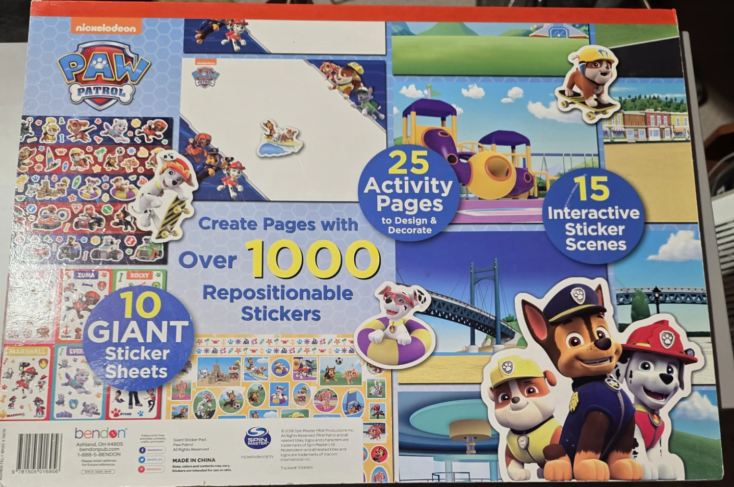 Paw Patrol Giant Sticker Activity Pad - photo 2