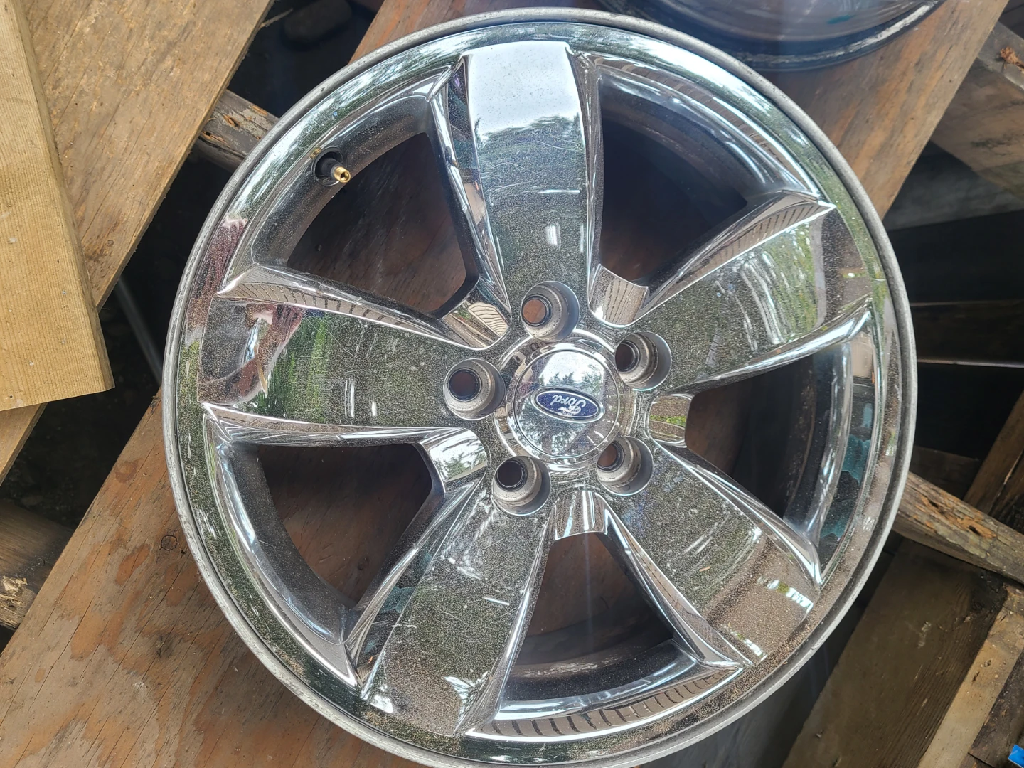 Ford Chrome Alloy Wheel Rim - photo 3