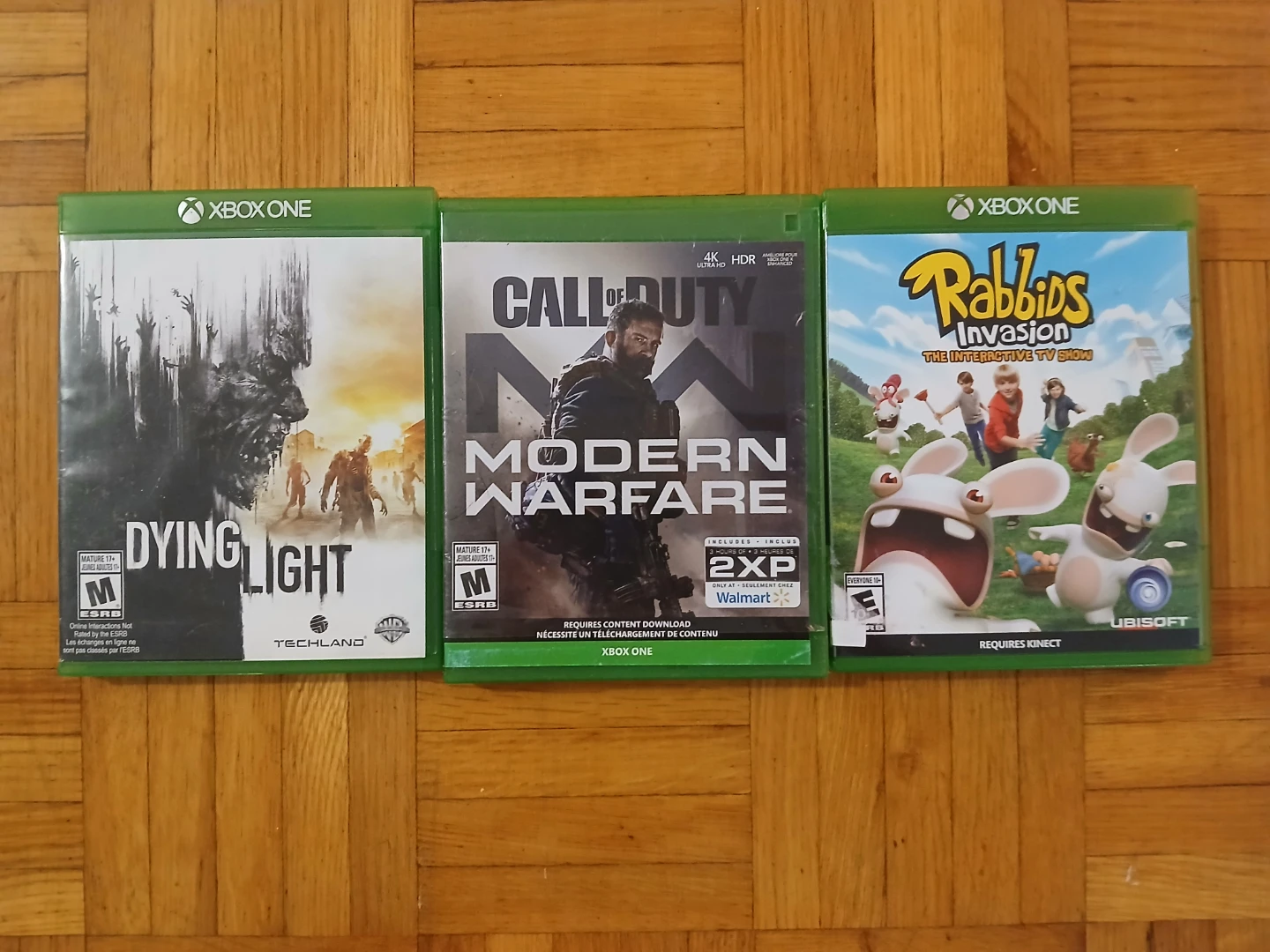 Xbox One Games: Dying Light, Call of Duty, Rabbids Invasion