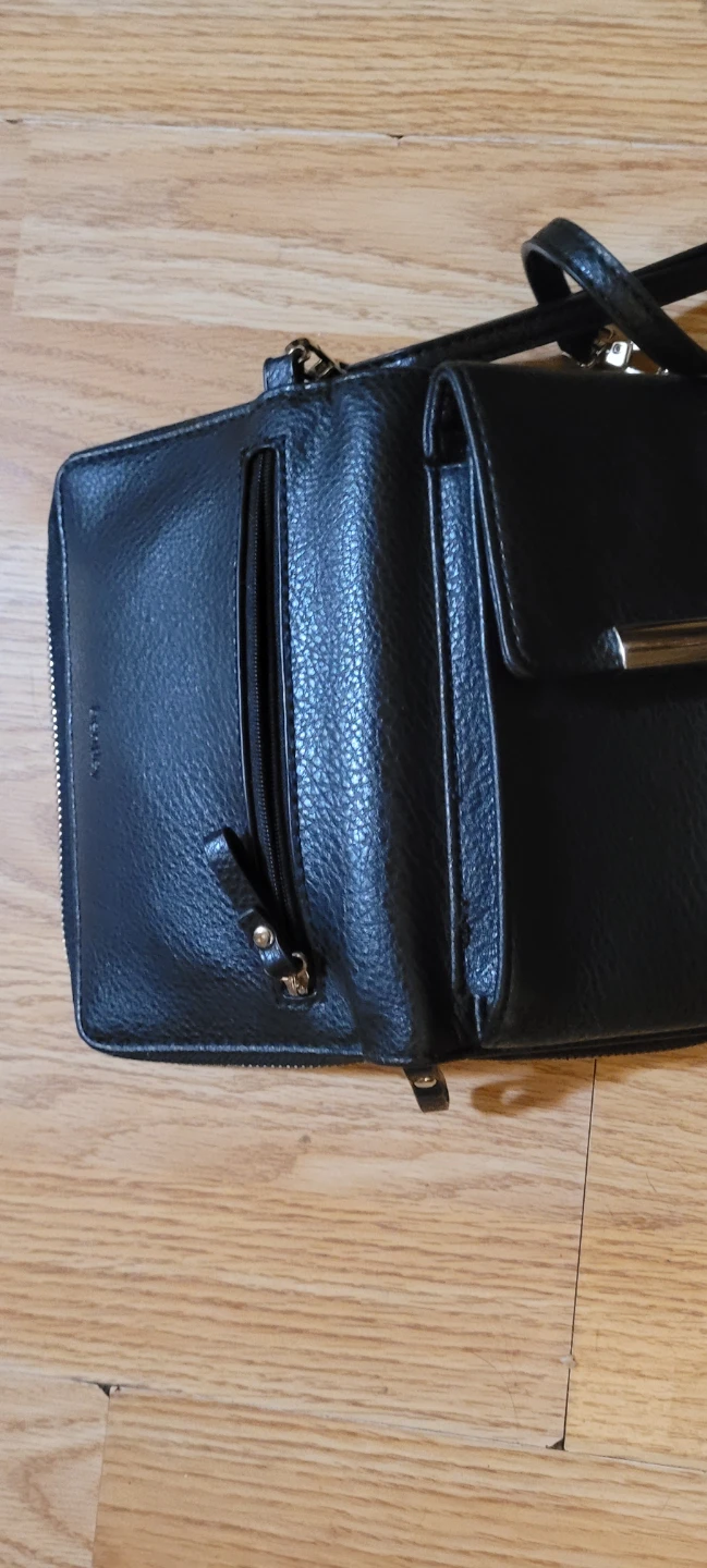 Black Crossbody Phone Wallet Purse - photo 3