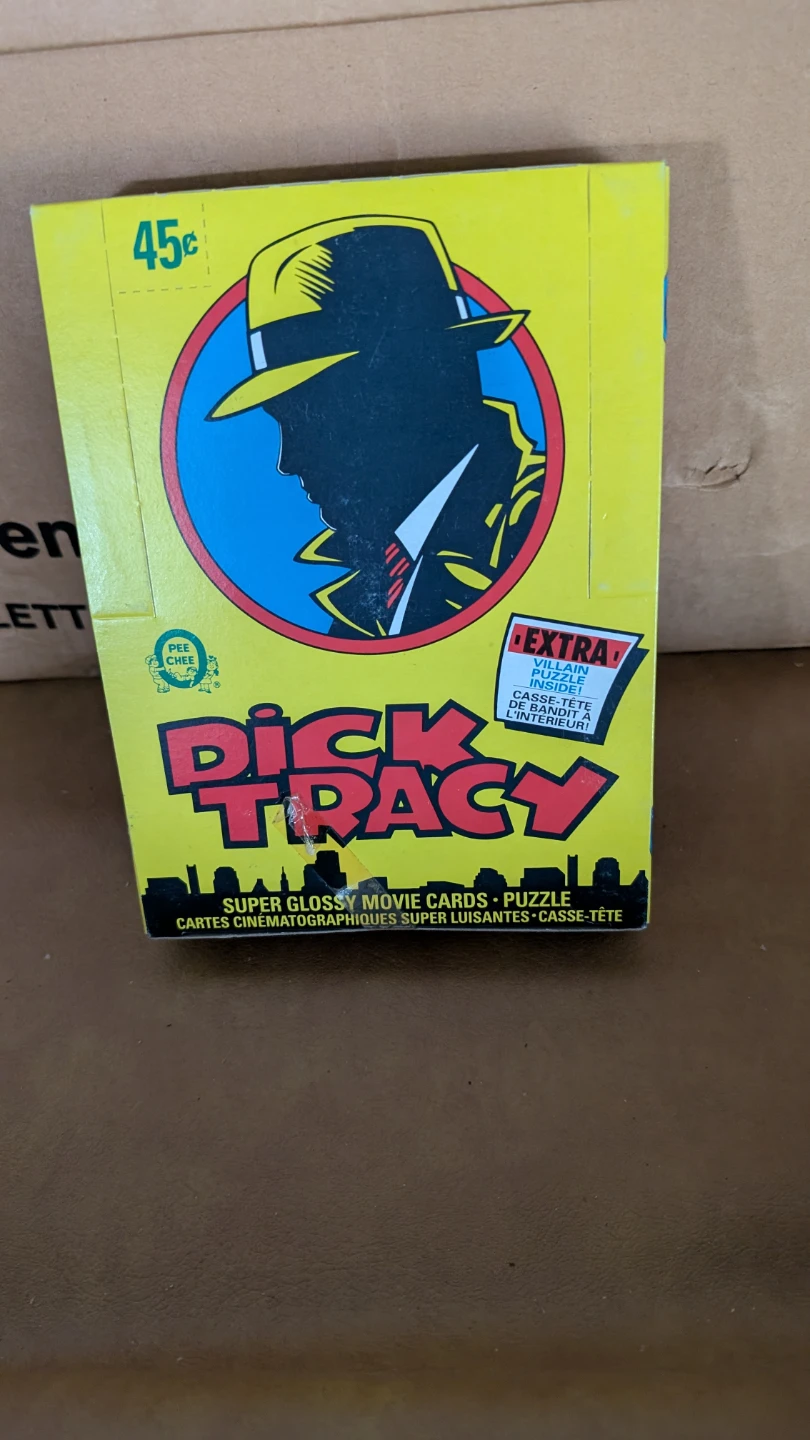 Pee Chee Dick Tracy Movie Cards