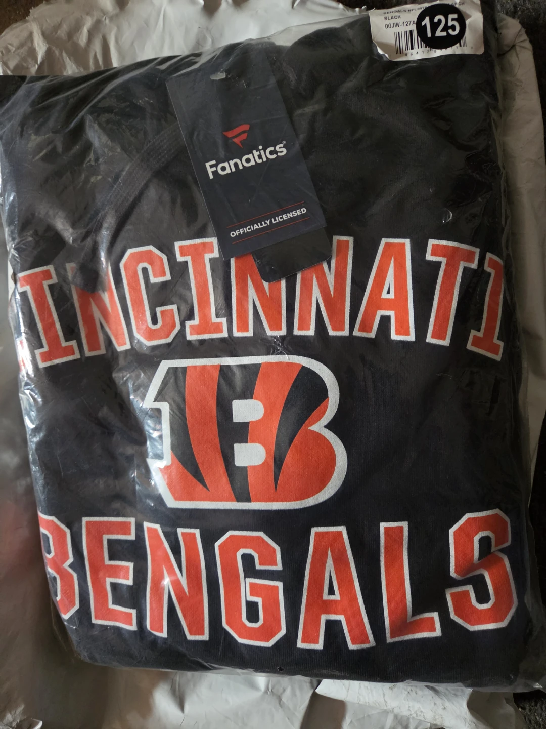 Fanatics LA Rams  XL, Bengals 3xl