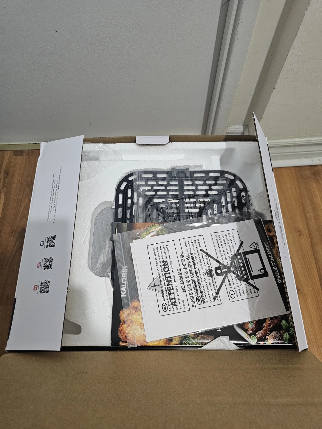 KALORIK MAXX Stainless Steel Digital Air Fryer Oven, 6 QT. 🏈 - photo 5