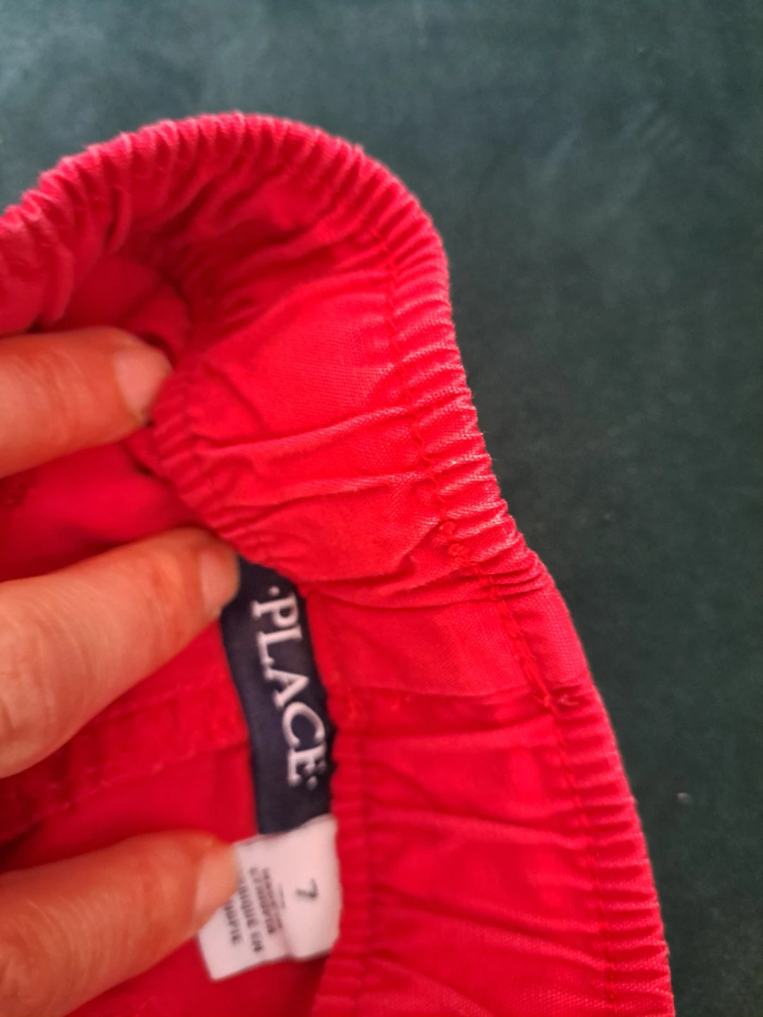 The Children's Place red shorts, size 7 - photo 3