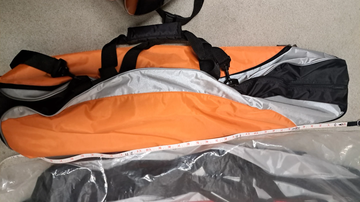 New racket bags, four colors .