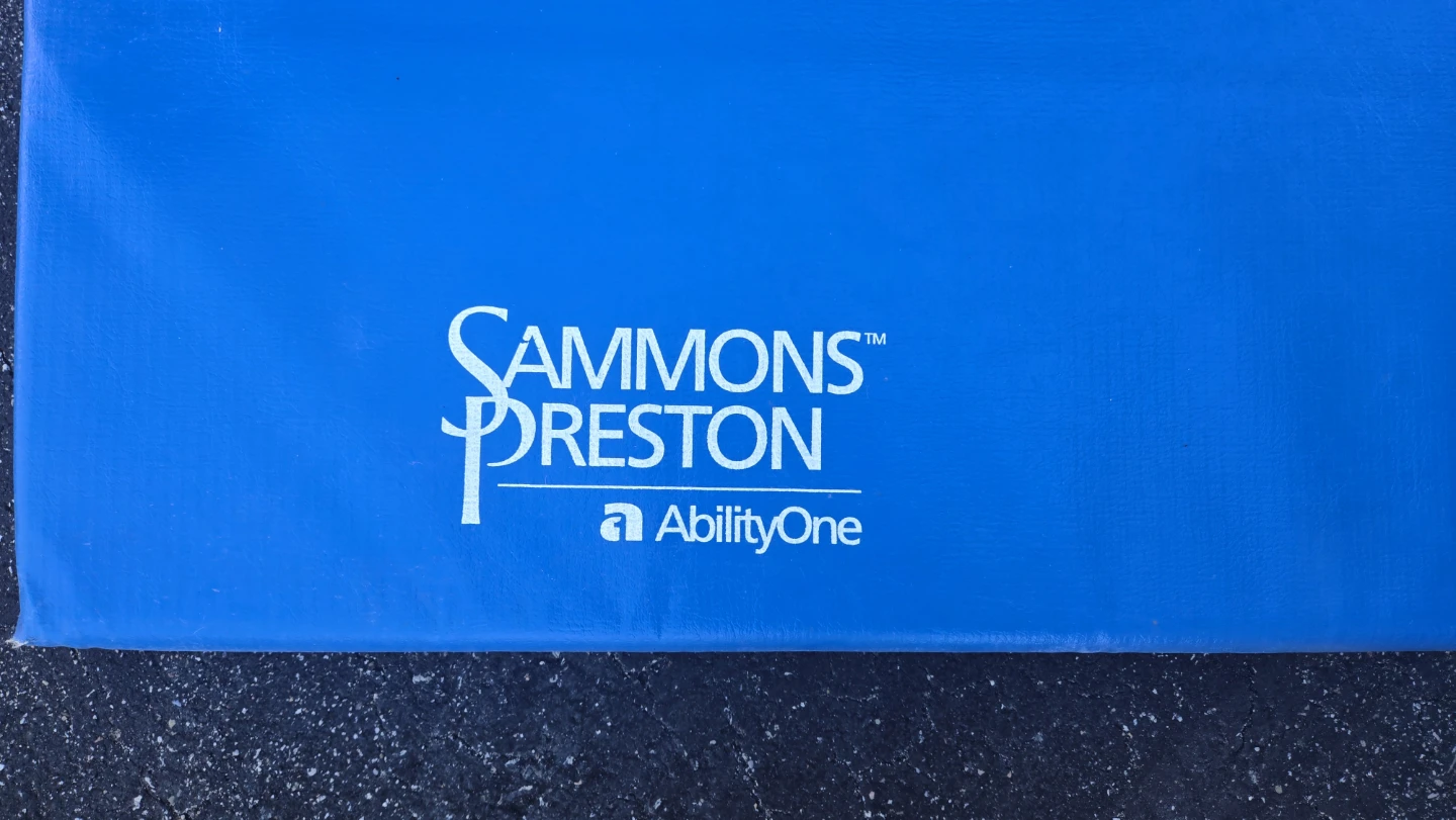 Sammons Preston Blue Exercise Mat