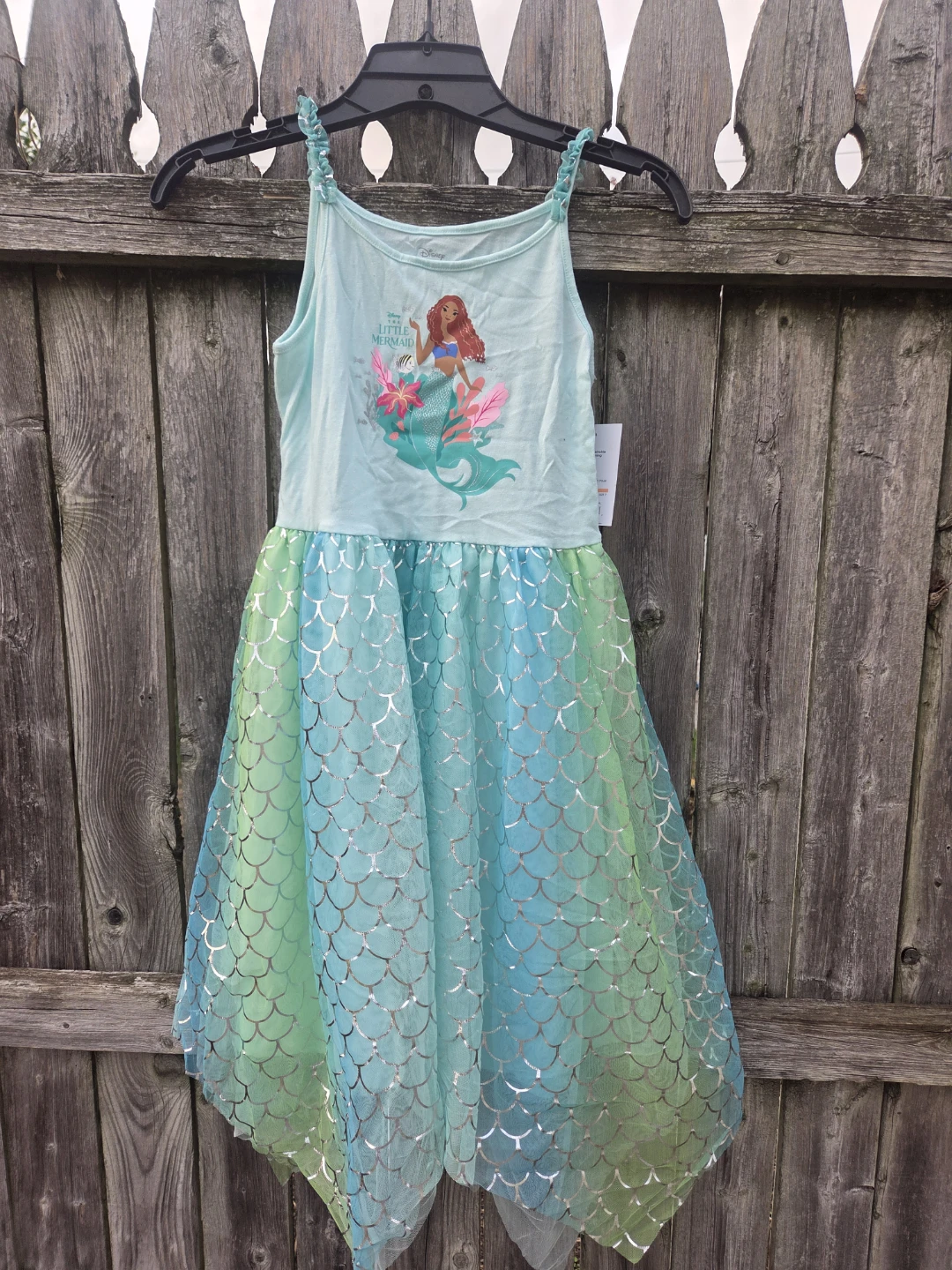 Disney The Little Mermaid Girls Dress Size 7