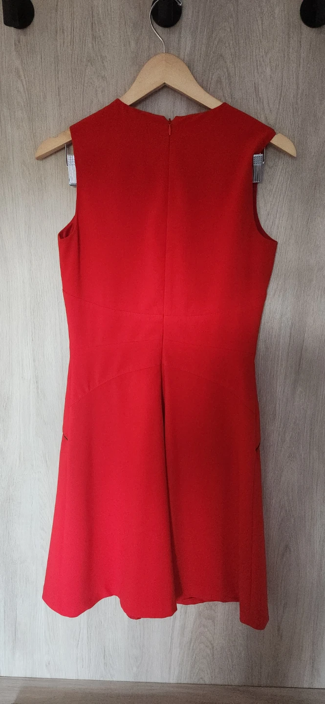 Jessica Red Sleeveless Dress Size 4 - photo 2