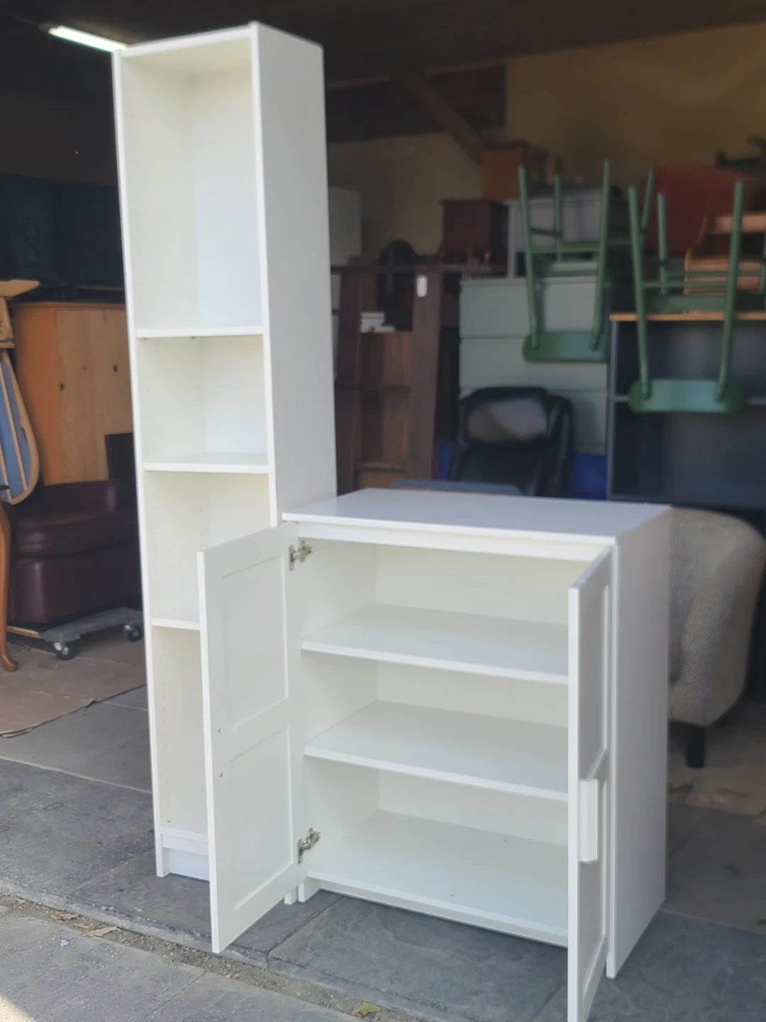Storage Cabinet and Shelving Unit - photo 3