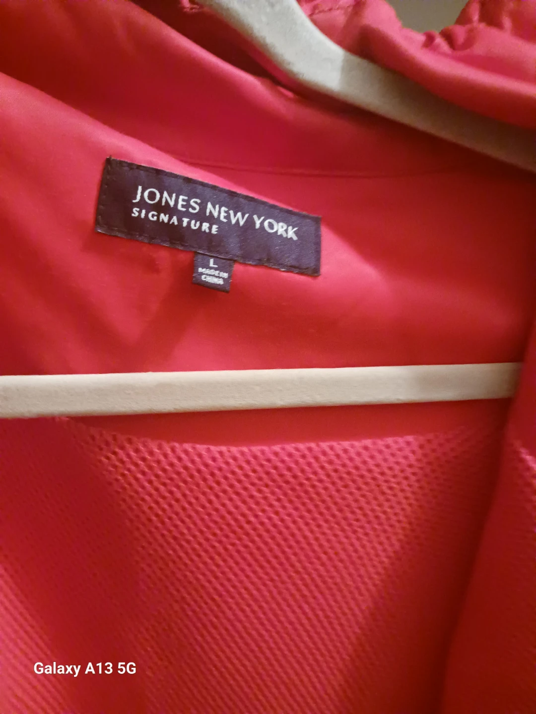 Jones New York Signature Red Jacket