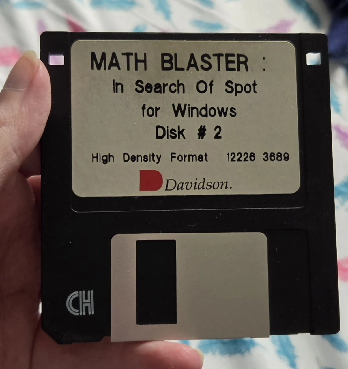 Math Blaster In Search Of Spot Disc #2