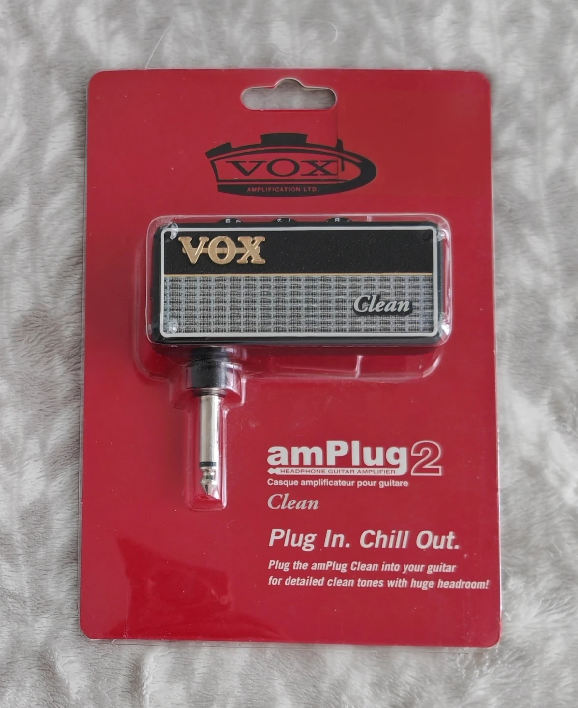 VOX amPlug2 Clean – Headphone Guitar Amp – New