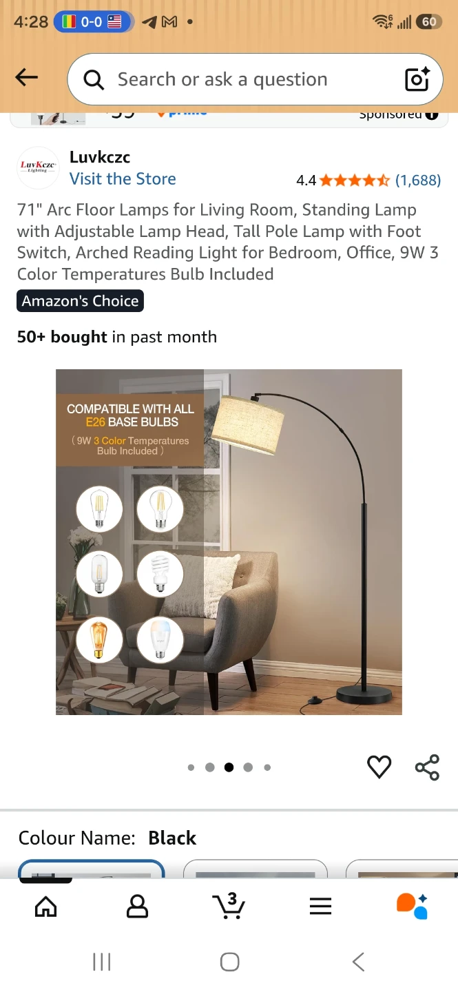 Dimmable Floor Lamp - photo 2