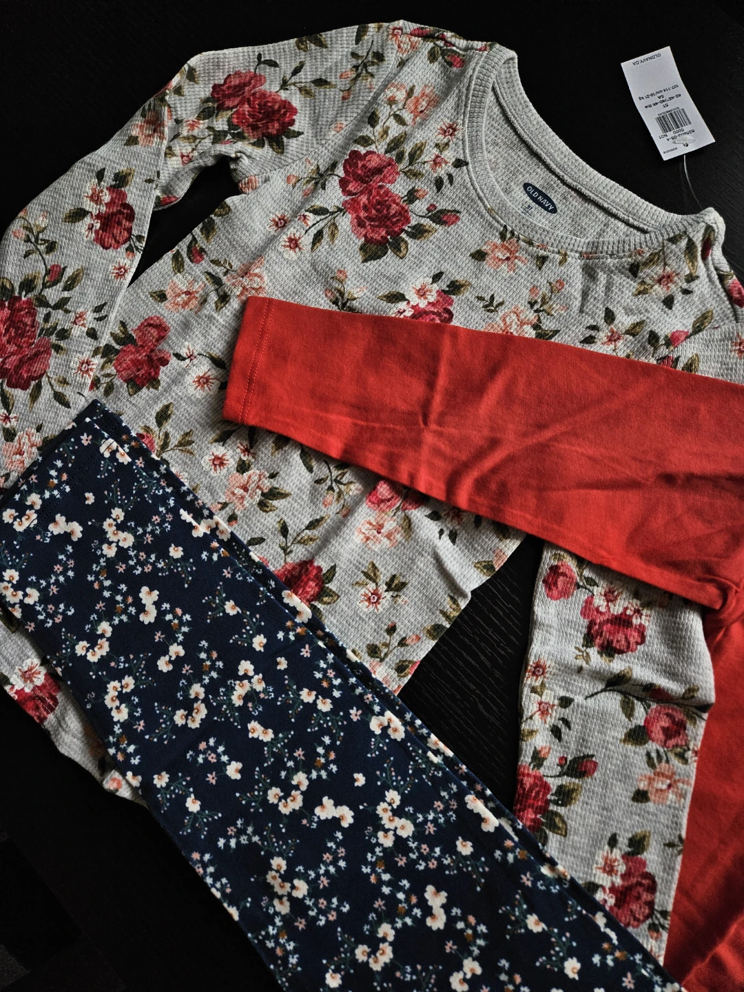 Old Navy Girls Long Sleeve Shirt and Leggings Set (With Tags) - photo 2
