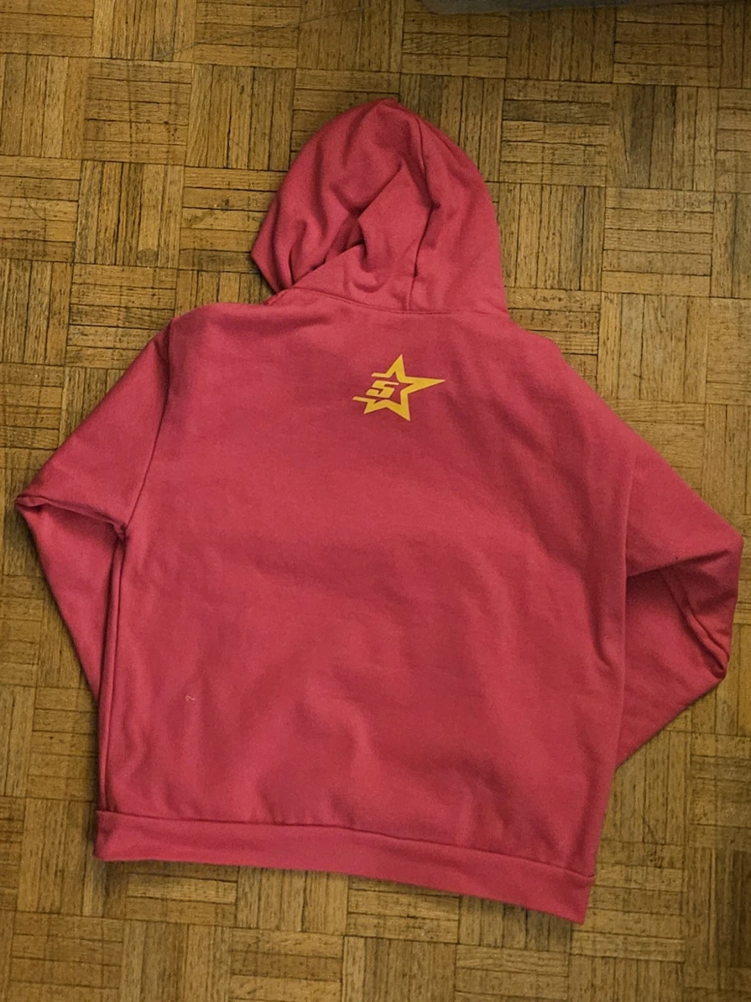 Authentic Pink Sp5der Men's Hoodie - photo 2