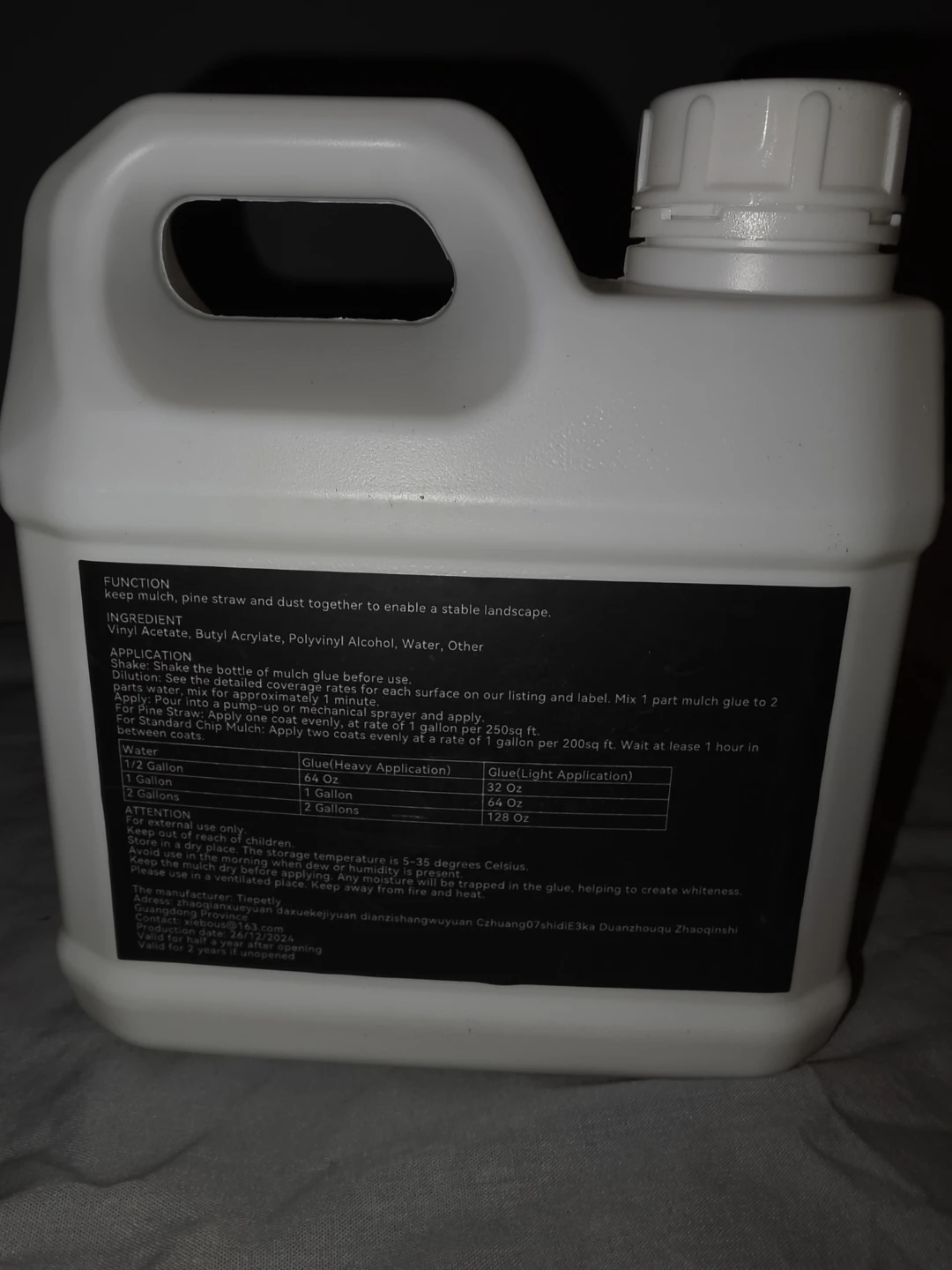 Tiepetly Mulch Gravel Glue 35 FL OZ - photo 2