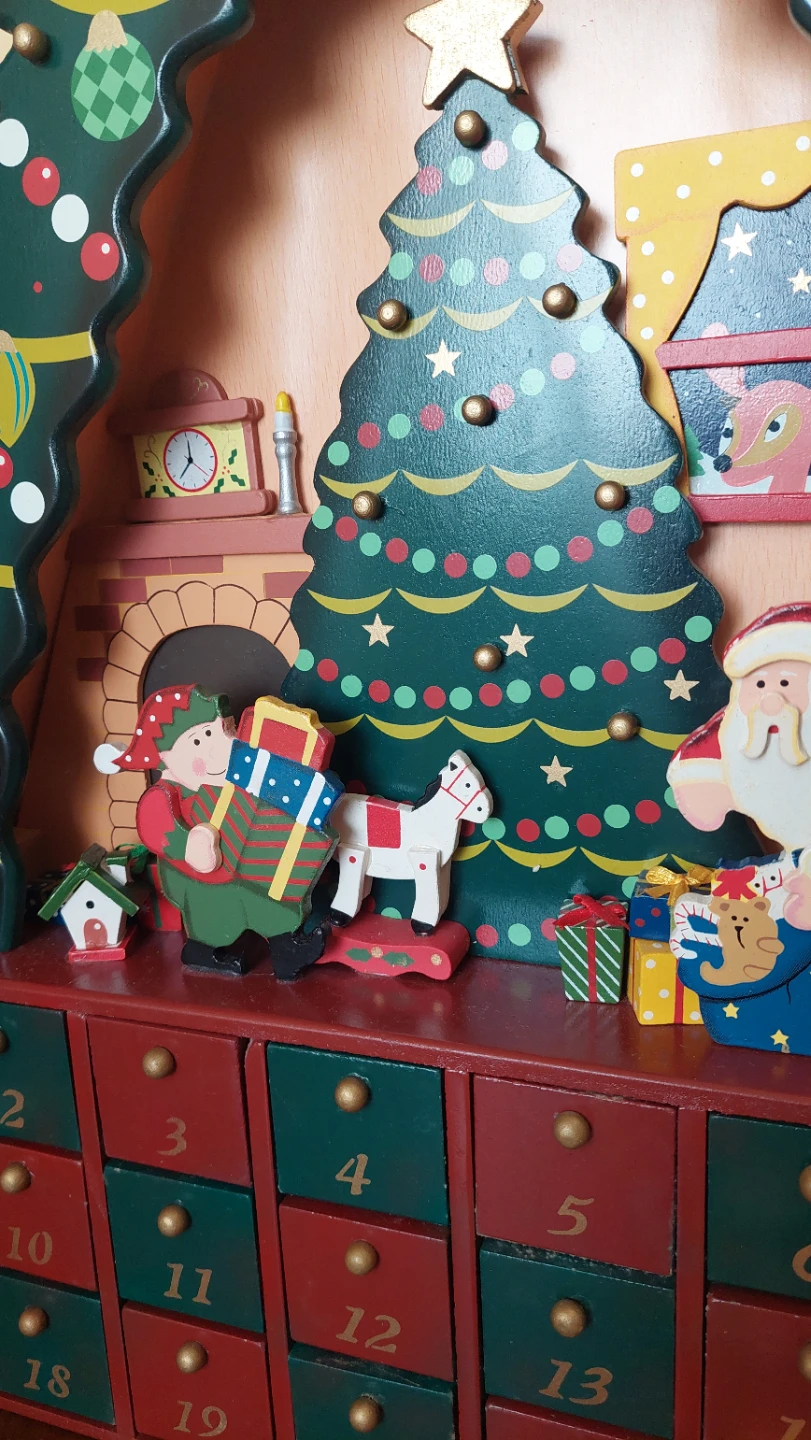 Wooden Christmas Advent Calendar - photo 5