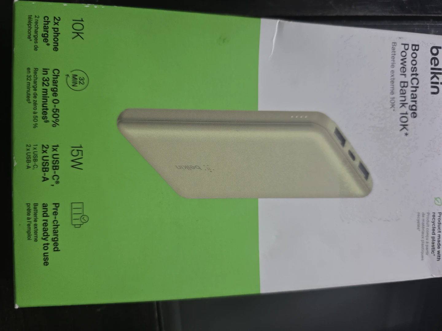 Brand new BoostCharge Power Bank 10K