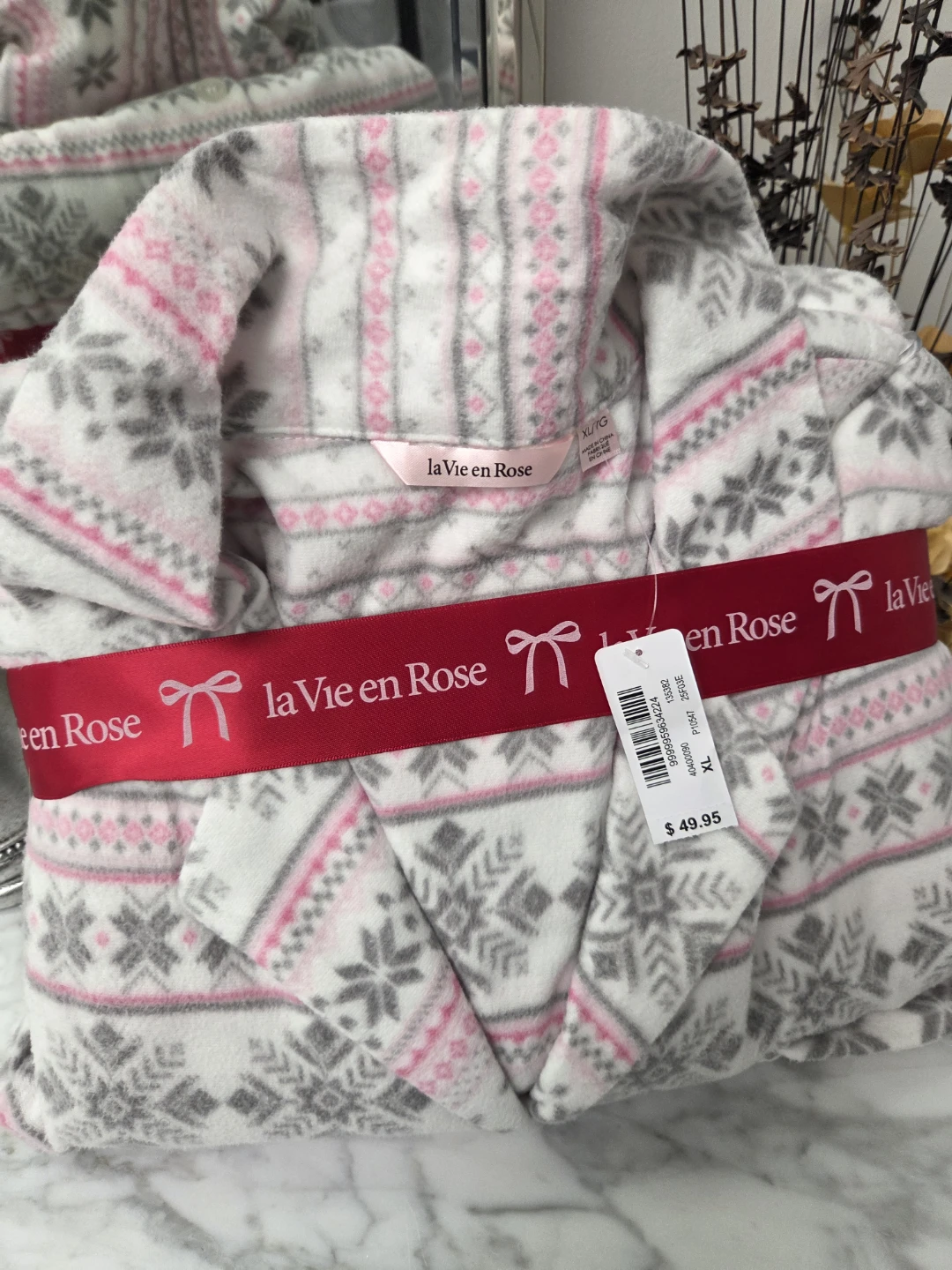la Vie en Rose Patterned Robe - XL - photo 3