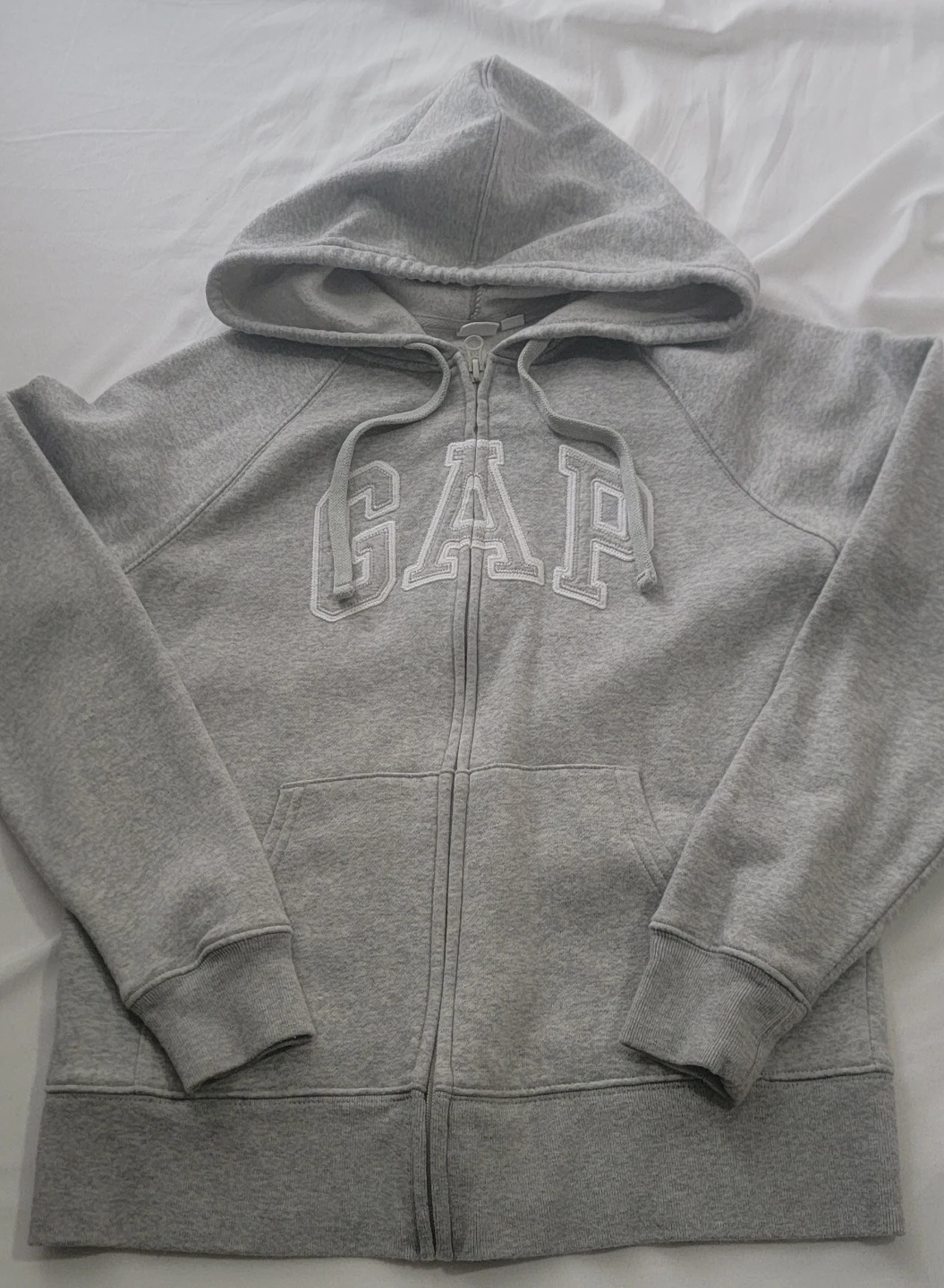 GAP Gray Zip-Up Hoodie