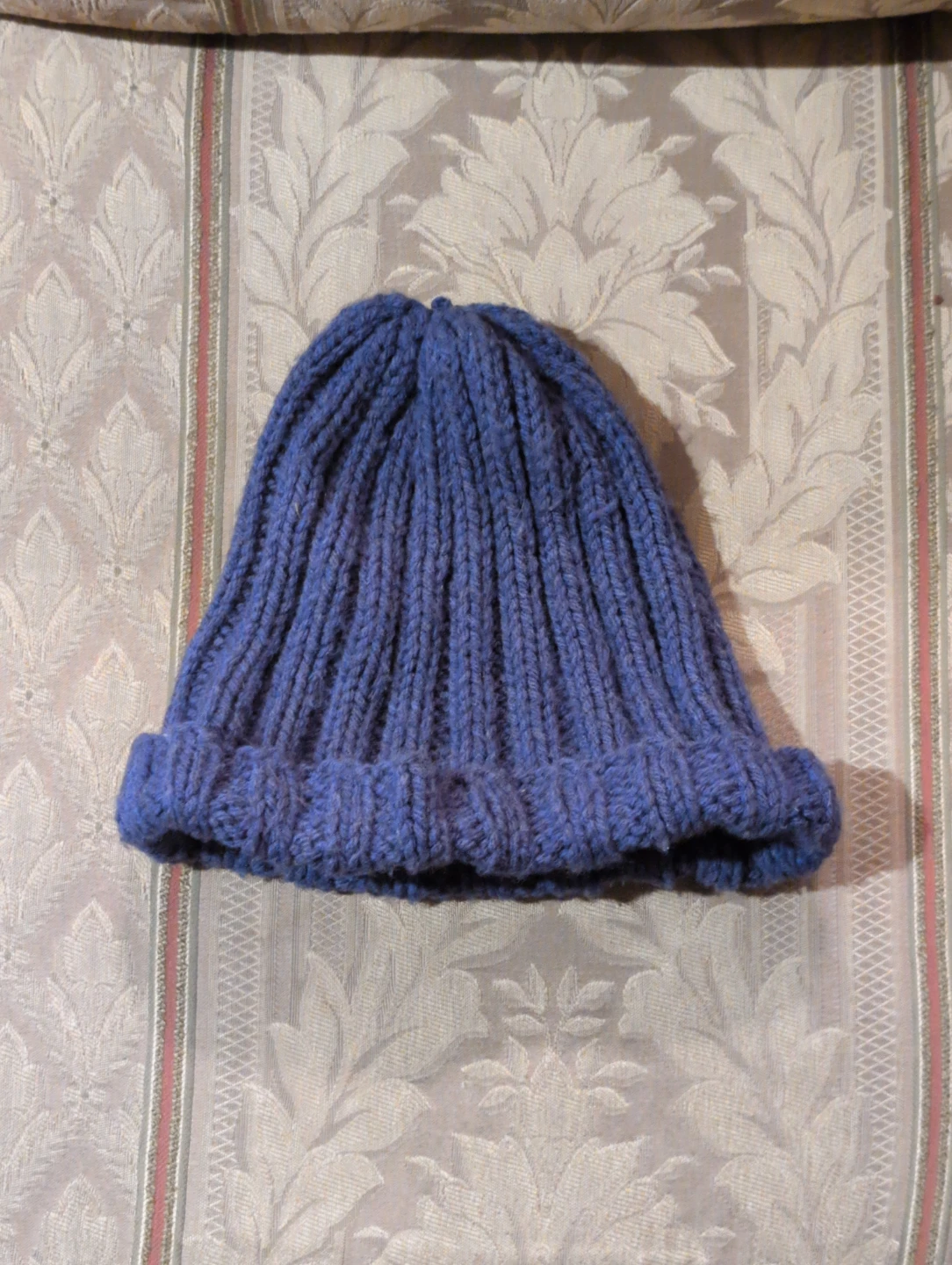 Blue Knitted Toque