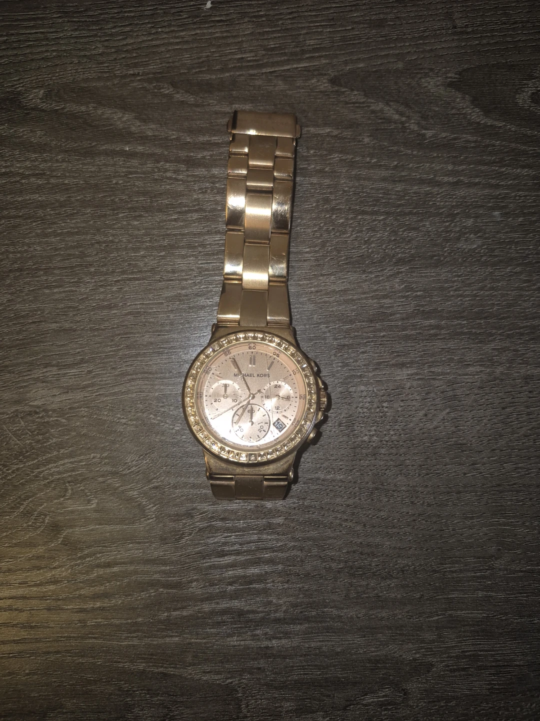 Michael Kors Rose Gold Chronograph Watch